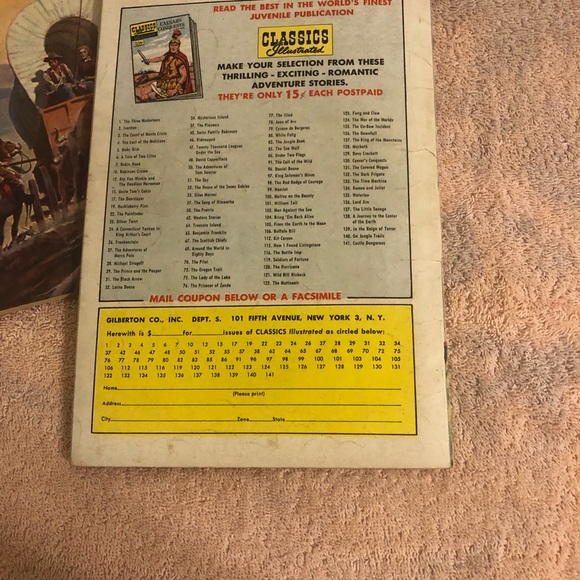 Lot of 2 Vintage Classics Illustrated Special Issue The Rough Rider - Picture 11 of 13